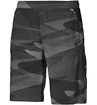 Asics Tech Graphic Short Pantaloni corti fitness, Black