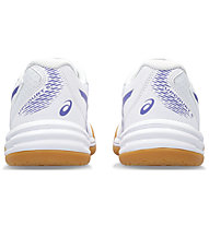 Asics Upcourt 5 - scarpe indoor multisport - donna, White/Blue
