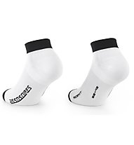 Assos RS Superleger Low - kurze Socken, White 