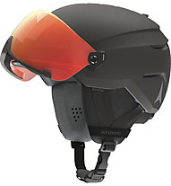 Atomic Savor Visor Photo - casco sci alpino, Black