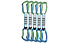 AustriAlpin Eleven Express Set 12 cm Pack - Expressset 5 Stück, Light Blue/Light Green