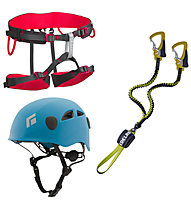 Beal Kit bestehend aus: Klettergurt + Klettersteigset + Helm