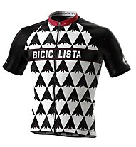 Biciclista Bat - Radtrikot - Herren, Black/White