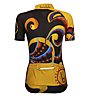 Biciclista Crazy Horse - maglia bici - donna, Brown/Yellow