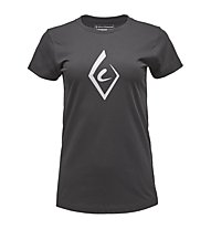 Black Diamond Brushstroke - T-Shirt Klettern - Damen, Grey