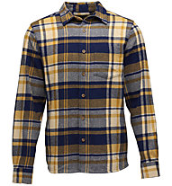 Black Diamond M Project Flannel - Langarmhemd - Herren, Blue/Yellow