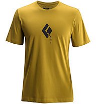 Black Diamond Placement - T-Shirt arrampicata - uomo, Yellow