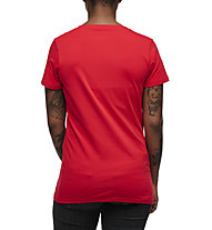 Black Diamond W Heritage Wordmark SS - T-shirt - donna, Red