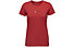 Black Diamond W Heritage Wordmark SS - T-shirt - donna, Red