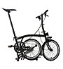 Brompton C Line Explore Black Edition - bicicletta pieghevole, Black