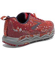 Brooks Caldera 3 - scarpe trail running - uomo, Red/Grey