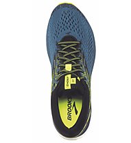 Brooks Ghost 11 - scarpe running neutre - uomo, Blue/Black/Lime