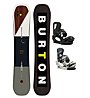 Burton Set Snowboard Custom Flying V Wide + Snowboard-Bindung
