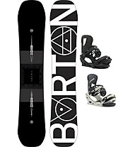 Burton Set Snowboard Custom X Wide + Snowboard-Bindung