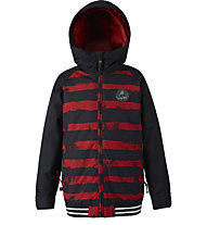 Burton Boys' Gameday - giacca snowboard - bambino, Black/Red