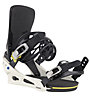 Burton Men's Cartel Re:Flex Binding - attacco snowboard - uomo, White/Grey