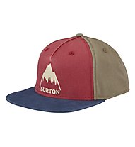 Burton Roustabout - cappellino con visiera - uomo, Red/Brown