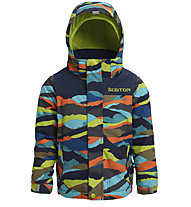 Burton Toddler Kid's Amped - giacca snowboard - bambino, Black/Green