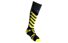 GM Alpine Touring Ski Race Socke, Black/Yellow