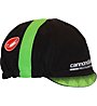 Castelli Cannondale Cycling Cap - Fahrradkappe, Black/Green