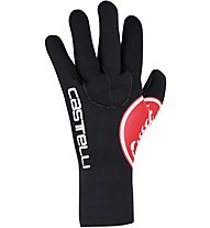 Castelli Diluvio Glove - Fahrradhandschuh Vollfinger, Black/Red