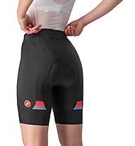 Castelli Prima - pantaloncini ciclismo - donna, Black/Red