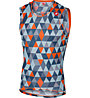 Castelli Pro Mesh - maglietta tecnica bici - uomo, Blue/Orange
