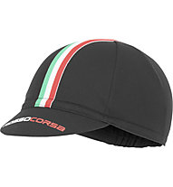 Castelli Rosso Corsa - cappellino bici, Black