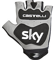 Castelli Team Sky 2017 Roubaix - guanti bici - uomo, Black