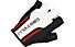 Castelli S. Due 1 Glove - Guanti Ciclismo, Black/White/Red