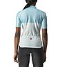 Castelli Velocissima Jersey - Radshirt  - Damen, Light Blue/White