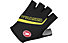 Castelli Velocissimo Tour Glove, Black/Yellow Fluo