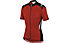 Castelli Vincente Jersey FZ, Red/Black