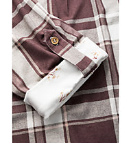 Chillaz Bergisel - camicia maniche lunghe - donna, Purple/White