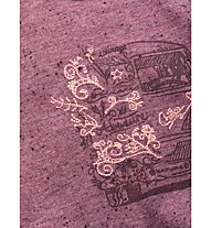 Chillaz Fancy Lettering Bus - T-Shirt - Damen, Purple