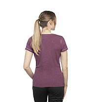 Chillaz Gandia Chalkbag Flower - T-Shirt - Damen, Dark Red