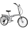 Cicli Cinzia Car Bike Aluminium - bici pieghevole, Silver