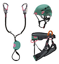 Climbing Technology VK Kit Plus E-Compact - Klettersteigset , Green/Pink