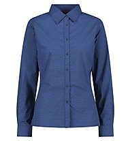 CMP Shirt - camicia a maniche lunghe - donna, Blue