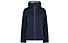 CMP W Jacket Fix Hood - giacca in pile - donna, Dark Blue