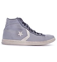Converse Pro Leather Mid Canvas - Sneaker - Herren, Light Grey