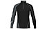 Crazy Fahrenheit Zip - felpa in pile - uomo, Black/Grey