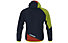 Crazy Neutron - giacca ibrida - uomo, Dark Blue/Green/Red