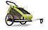 Croozer Kid for 2 Click&Crooze - rimorchio bici, Meadow Green/Sand Grey