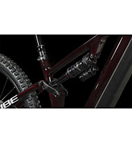 Cube Stereo Hybrid ONE55 - E-Mountainbike, Red/Black