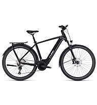 Cube Kathmandu Hybrid EXC 750 - E-Trekkingbike, Black/Dark Grey