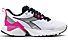 Diadora Mythos Blushield Vigore 2 W - scarpe running stabili - donna, White/Pink/Black