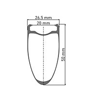 Dt swiss ARC 1100 DICUT Disc - Laufrad vorne, Black