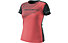 Dynafit Alpine 2 S/S - Trailrunningshirt - Damen, Light Red/Dark Blue/Light Blue