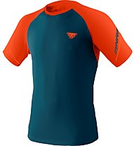Dynafit Alpine Pro - maglia trail running - uomo, Dark Blue/Orange